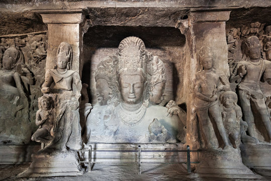 Elephanta Island caves