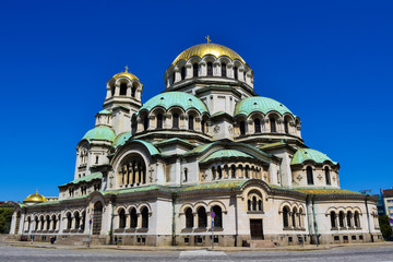 Fototapeta na wymiar Church of St. Alexander Nevsky.