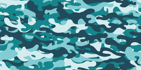 Camouflage background. Seamless pattern.Vector. 迷彩パターン