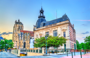 Historic buildings in Dreux, France