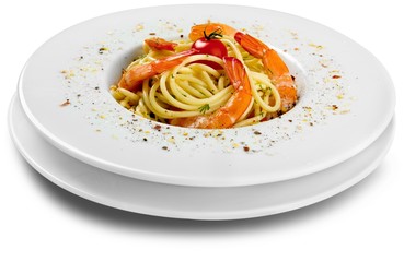 Spaghetti with Shrimps