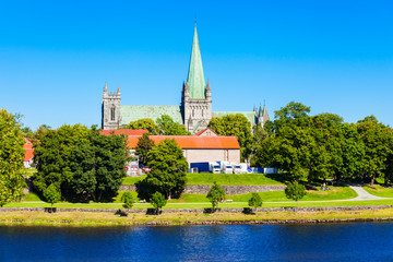 Obraz premium Nidaros Cathedral in Trondheim