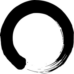 丸　円　リング　黒