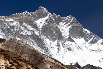 mount Lhotse south rock face