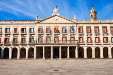 Obraz premium Plaza Espana Nueva in Vitoria-Gasteiz