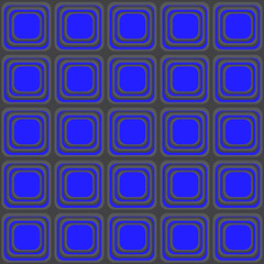 Vector seamless texture with rounded squares looking like old tv