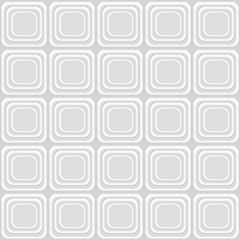 Vector seamless texture with rounded squares looking like old tv