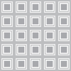 Vector seamless texture with rounded squares looking like old tv