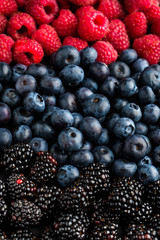 background of berries