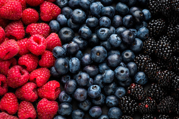 background of berries
