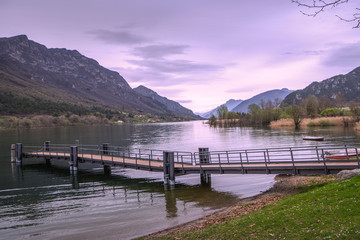 bridge over the river