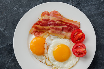 fried eggs