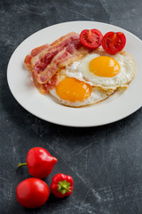 fried eggs