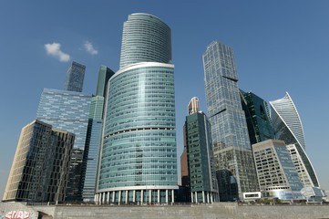 Fototapeta na wymiar Moscow International Business Center 