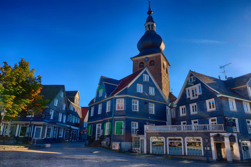 Historischer Marktplatz in Lennep