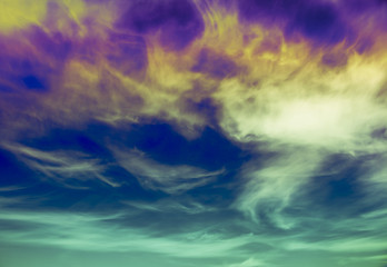 Fototapeta na wymiar Abstract sky with clouds