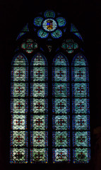 Notable stained-glass windows of Cathédrale Notre-Dame de Paris - 13th-century cathedral 