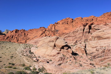 Fototapeta na wymiar Redrocks USA, Wüste Nevada