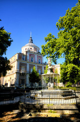 Fototapeta na wymiar Royal Estate of Aranjuez, Madrid Spain