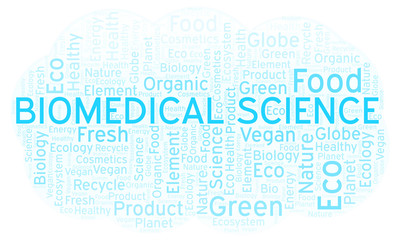 Biomedical Science word cloud.