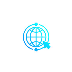 internet vector icon