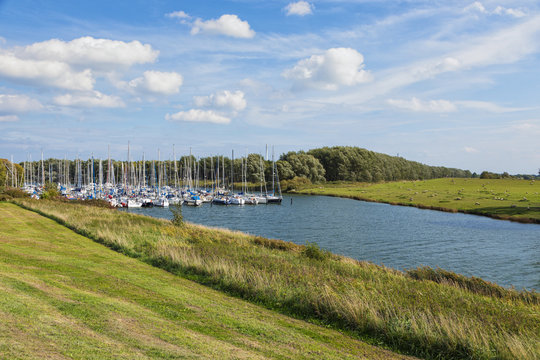 Marina at Hooksiel, Germany