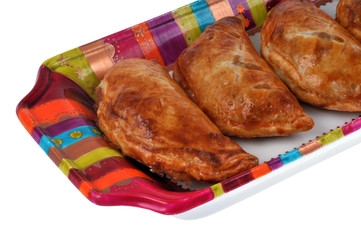 Plat de chaussons aux pommes 