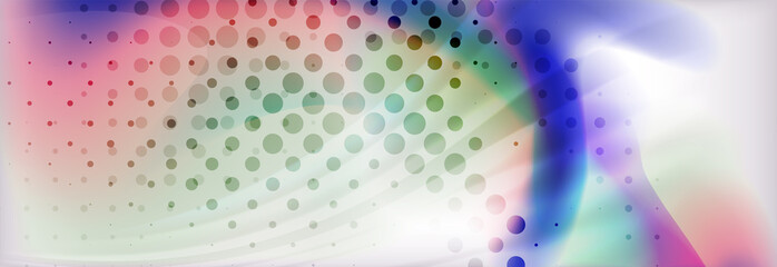 Abstract background holographic liquid colors design