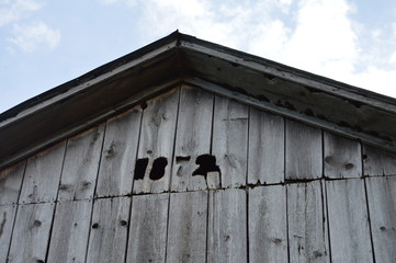 Year 1872 on Old Barn 
