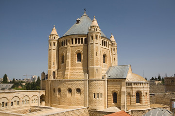 Fototapeta na wymiar Храм Успения Богородицы в Иерусалиме