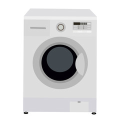 white background, washing machine, home appliances