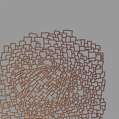 Vector illustration with abstract splinters. Illustration 10 version