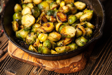 Roasted brussles sprouts