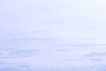 Panoramic view of the sky with scattered clouds in various seasons