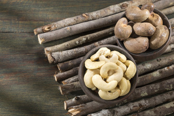 The cashew is considered a nut, but in reality it is the seed of a perennial tree native to Brazil - Anacardium occidentale