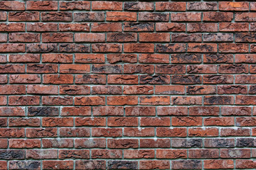 Red brick wall