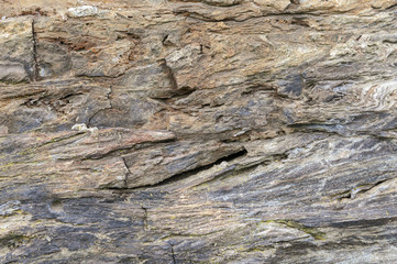 Rough surface on fieldstone building
