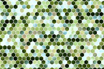 Hexagon strip colorful pattern, texture for design background.