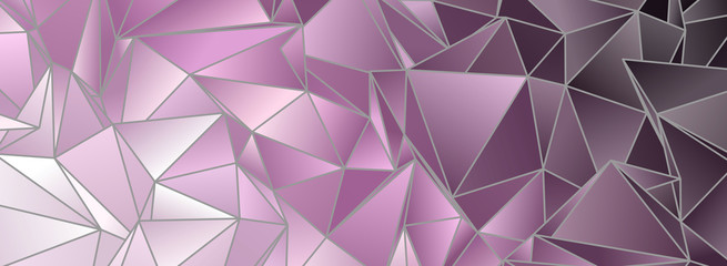 Fototapeta premium Triangular 3d, modern background