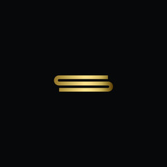 Modern Letter S Logo Design in Vector Format