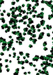 Ilustración de caja de regalo con arco sobre fondo blanco