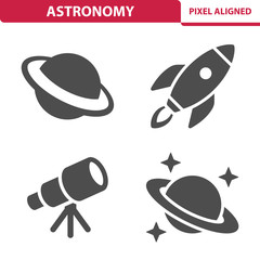 Astronomy Icons