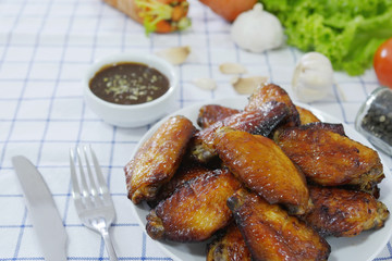 Oven roasted chicken wings