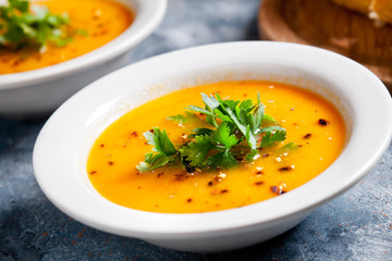Homemade Organic Butternut Squash Soup