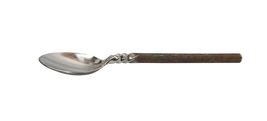Spoon isolated on white background with clipping path.