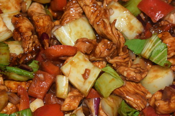 teriyaki close up