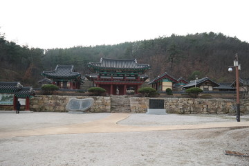 Fototapeta na wymiar Imgoseowonseowon Confucian Academy 
