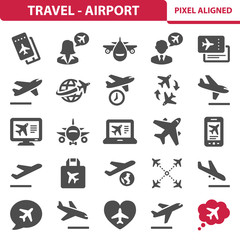 Travel - Airport Icons
