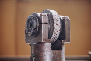 Diamond tool for removing defects and grinding wheel.