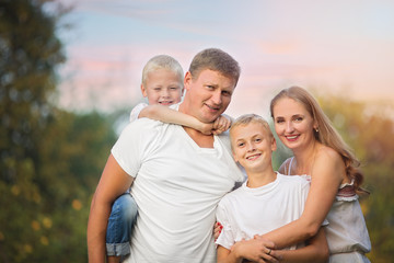 Fototapeta premium Koncepcja rodziny